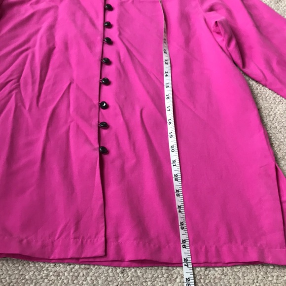 Vintage silk Rafaella blouse M - Picture 7 of 7